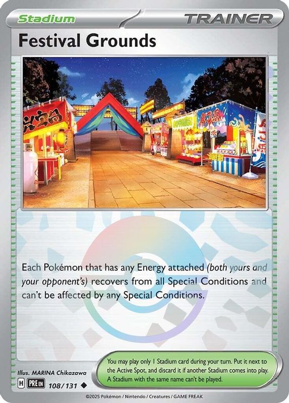 Festival Grounds (Poke Ball Pattern) - 108/131 - Uncommon