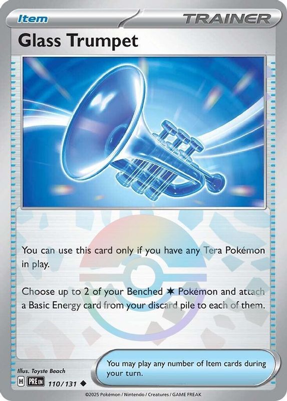 Glass Trumpet (Poke Ball Pattern) - 110/131 - Uncommon