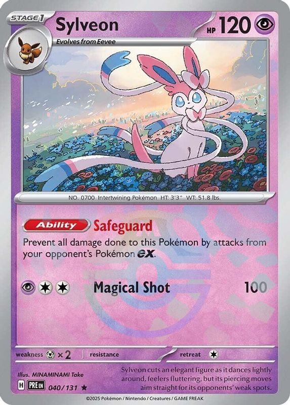 Sylveon (Master Ball Pattern) - 040/131 - Rare