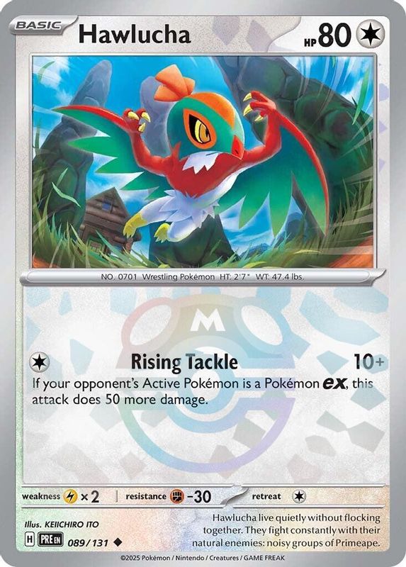 Hawlucha (Master Ball Pattern) - 089/131 - Uncommon