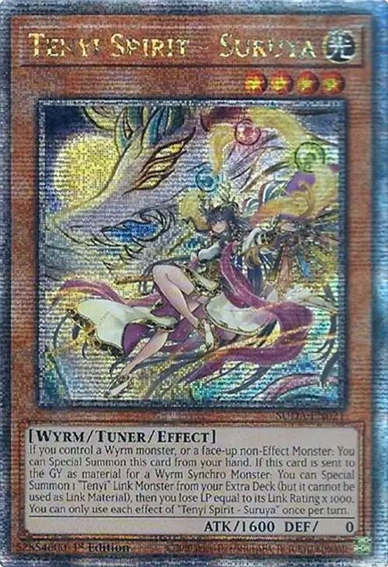 Tenyi Spirit - Suruya (Quarter Century Secret Rare) - SUDA-EN021 - Quarter Century Secret Rare