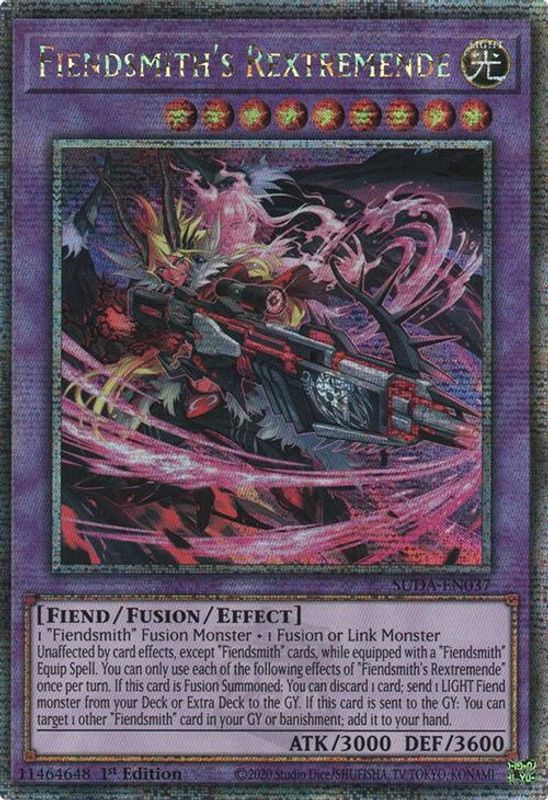 Fiendsmith's Rextremende (Quarter Century Secret Rare) - SUDA-EN037 - Quarter Century Secret Rare