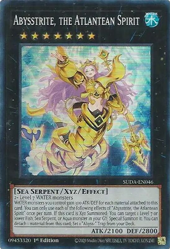 Abysstrite, the Atlantean Spirit - SUDA-EN046 - Super Rare