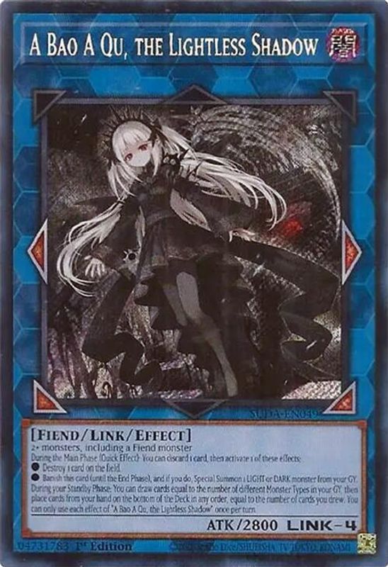 A Bao A Qu, the Lightless Shadow - SUDA-EN049 - Secret Rare