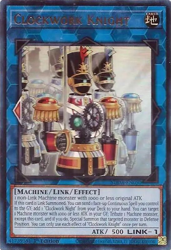 Clockwork Knight - SUDA-EN050 - Ultra Rare