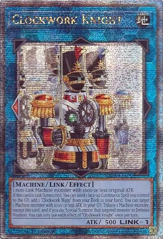Clockwork Knight (Quarter Century Secret Rare) - SUDA-EN050 - Quarter Century Secret Rare