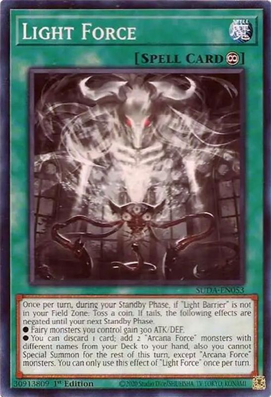 Light Force - SUDA-EN053 - Common / Short Print