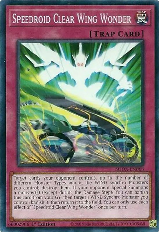 Speedroid Clear Wing Wonder - SUDA-EN068 - Common / Short Print