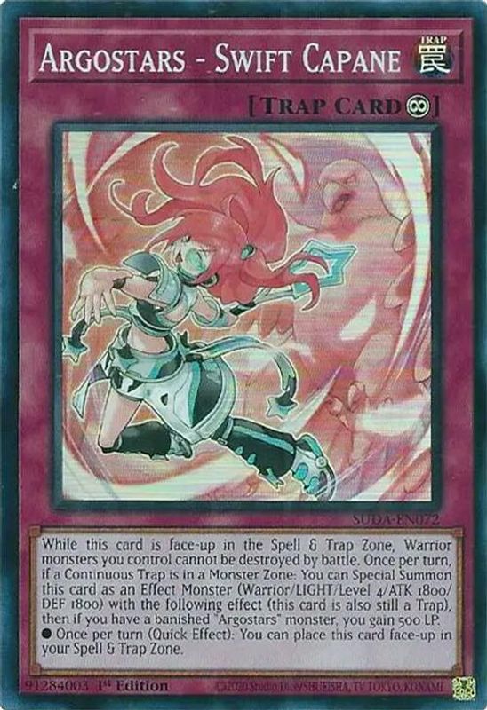 Argostars - Swift Capane - SUDA-EN072 - Super Rare