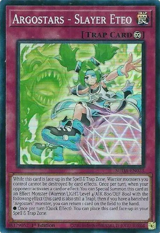 Argostars - Slayer Eteo - SUDA-EN073 - Super Rare