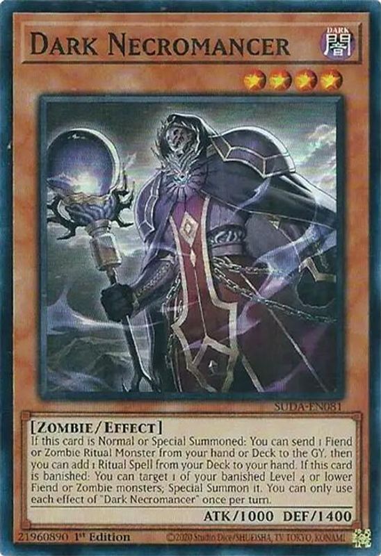 Dark Necromancer - SUDA-EN081 - Super Rare