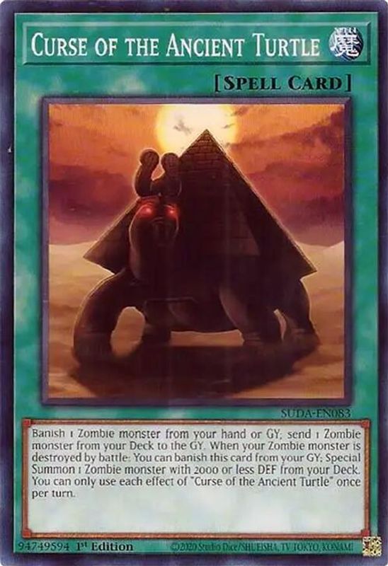 Curse of the Ancient Turtle - SUDA-EN083 - Common / Short Print