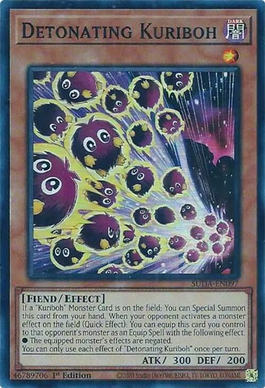 Detonating Kuriboh - SUDA-EN097 - Super Rare