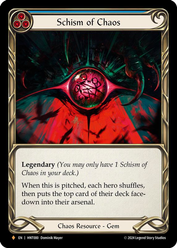 Schism of Chaos - HNT000 - Fabled