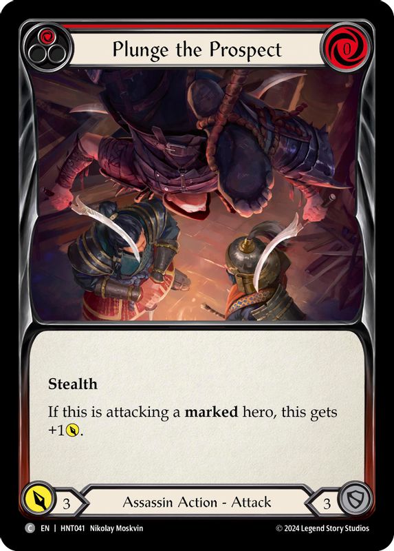 Plunge the Prospect (Red) - HNT041 - Common