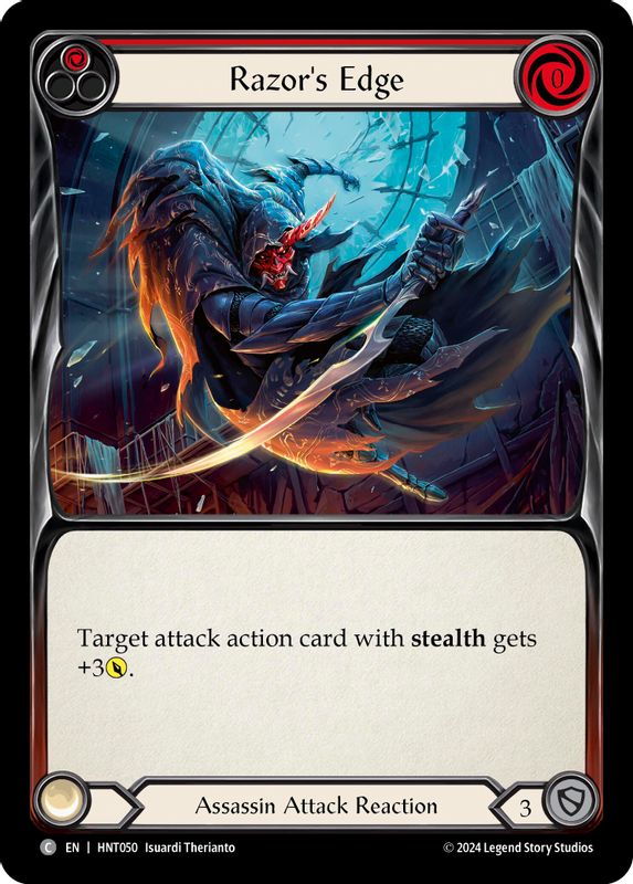 Razor's Edge (Red) - HNT050 - Common