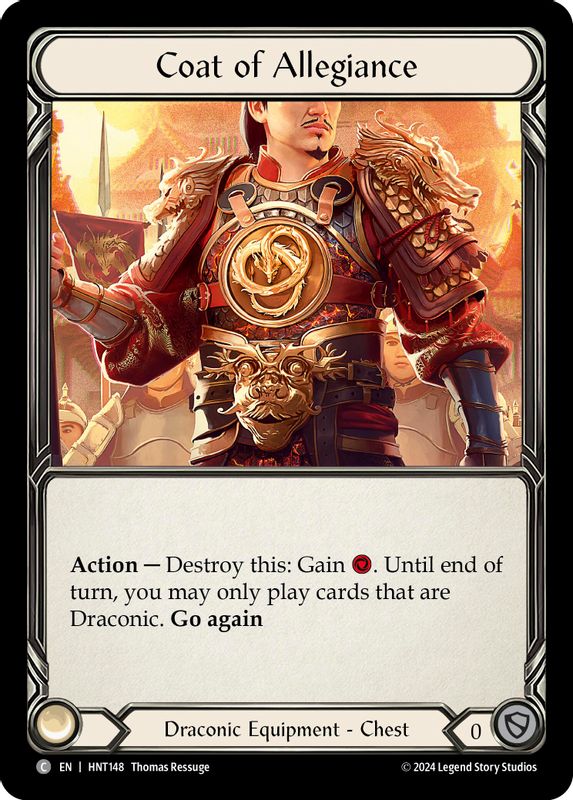 Coat of Allegiance - HNT148 - Common