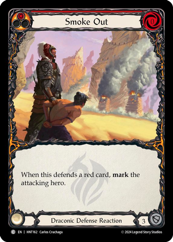 Smoke Out (Red) - HNT162 - Common