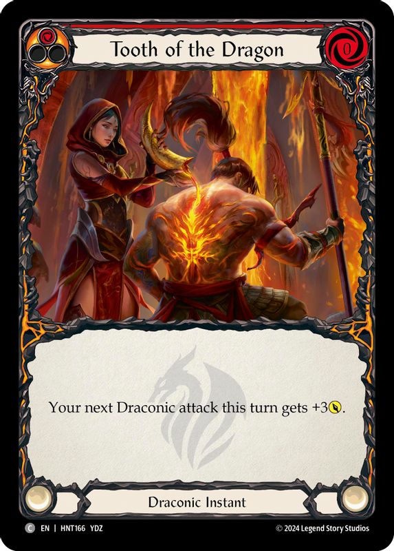 Tooth of the Dragon (Red) - HNT166 - Common