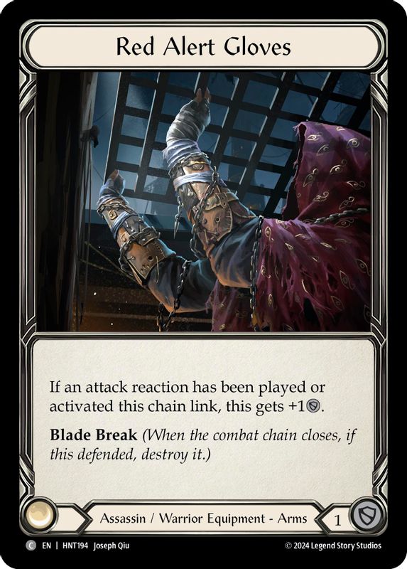 Red Alert Gloves - HNT194 - Common