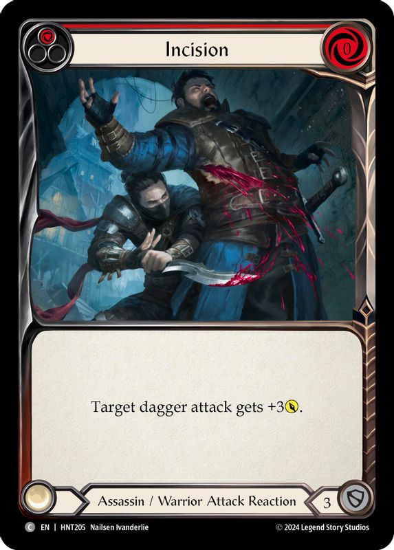 Incision (Red) - HNT205 - Common