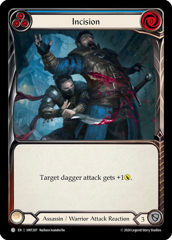 Incision (Blue) - HNT207 - Common