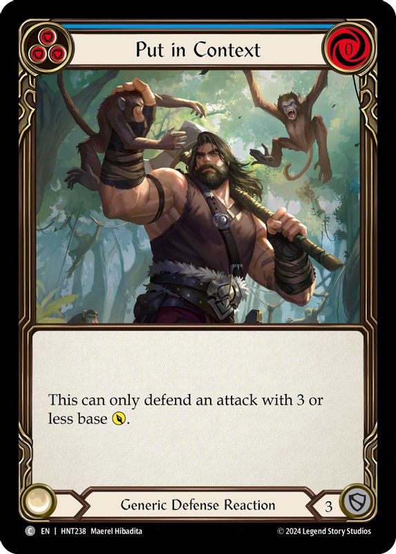 Put in Context (Blue) - HNT238 - Common