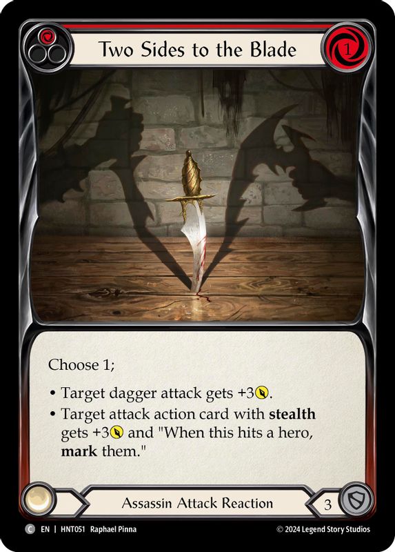 Two Sides to the Blade - HNT051 - Common