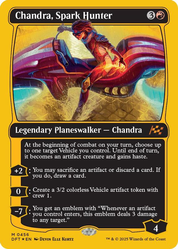 Chandra, Spark Hunter (First-Place Foil) - 456 - Mythic