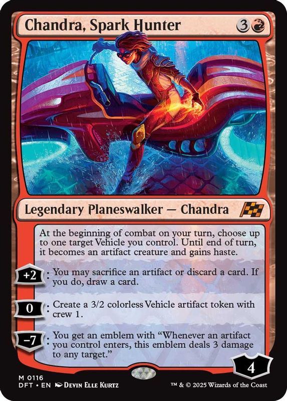 Chandra, Spark Hunter - 116 - Mythic