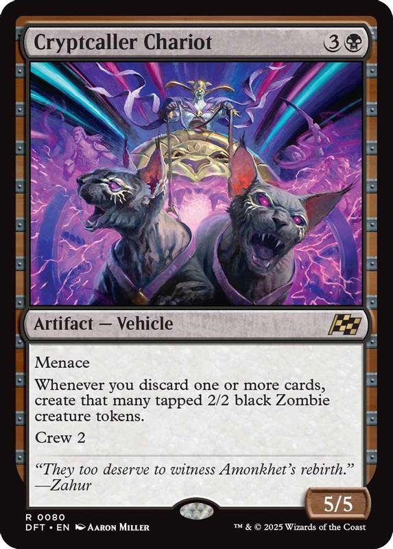 Cryptcaller Chariot - 80 - Rare