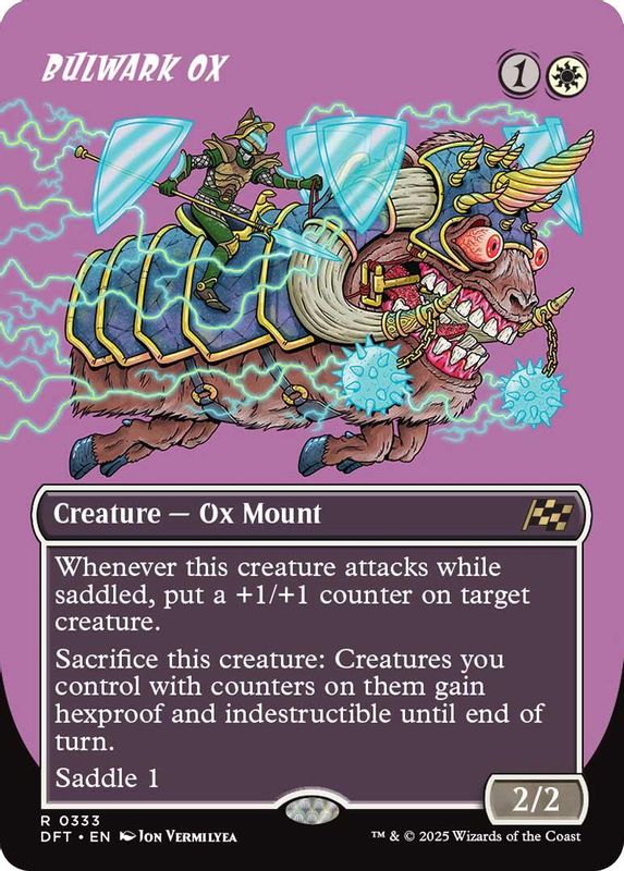 Bulwark Ox (Borderless) - 333 - Rare