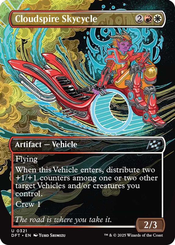 Cloudspire Skycycle (Borderless) - 321 - Uncommon