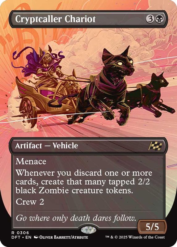 Cryptcaller Chariot (Borderless) - 306 - Rare