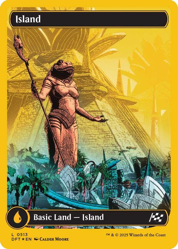Island (0513) (First-Place Foil) - 513 - Land