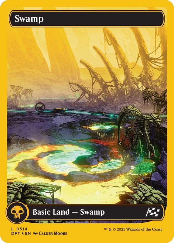 Swamp (0514) (First-Place Foil) - 514 - Land