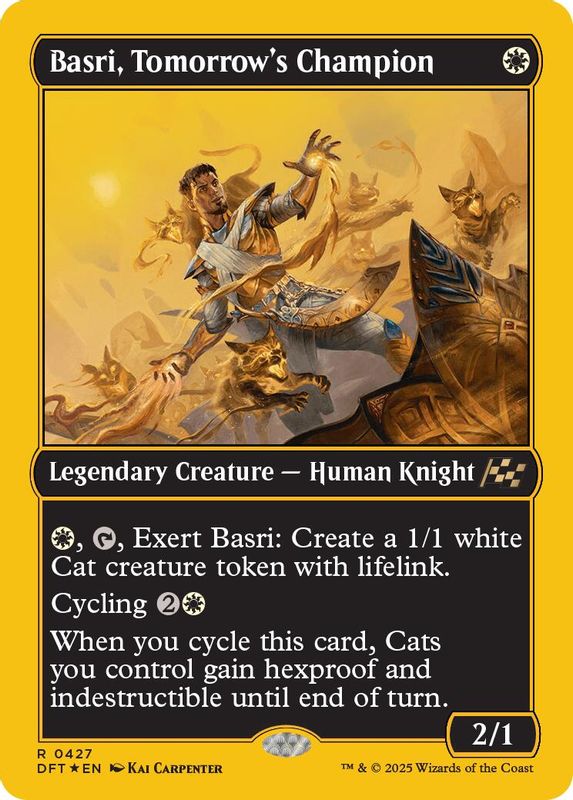 Basri, Tomorrow's Champion (First-Place Foil) - 427 - Rare