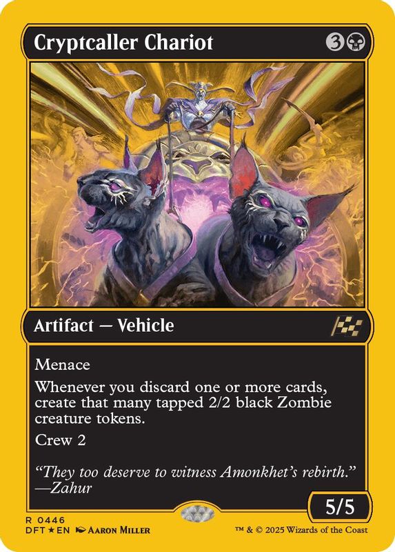 Cryptcaller Chariot (First-Place Foil) - 446 - Rare