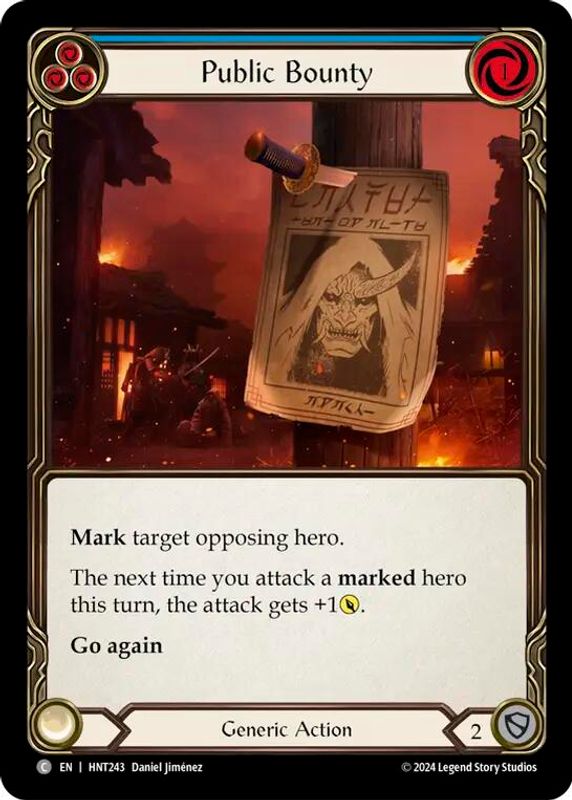 Public Bounty (Blue) - HNT243 - Common