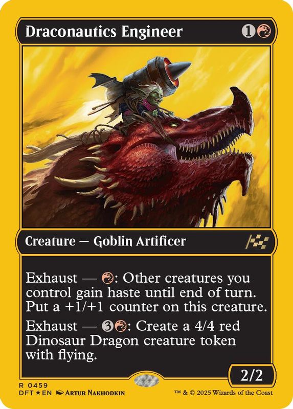 Draconautics Engineer (First-Place Foil) - 459 - Rare