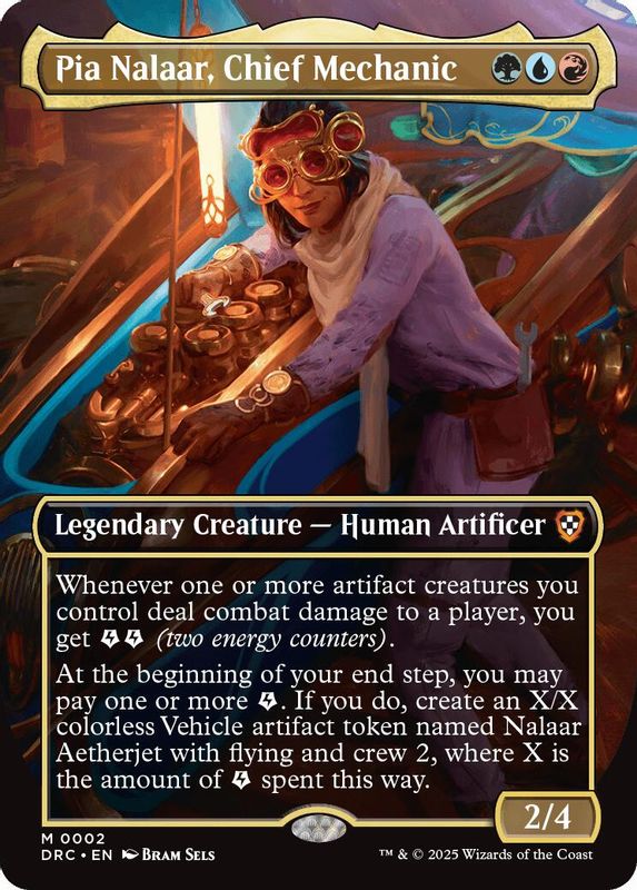 Pia Nalaar, Chief Mechanic (Borderless) - 2 - Mythic