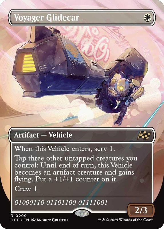 Voyager Glidecar (Borderless) - 299 - Rare