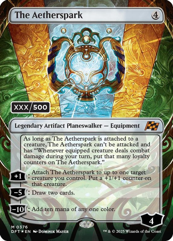 The Aetherspark (Serial Numbered) - 376 - Mythic