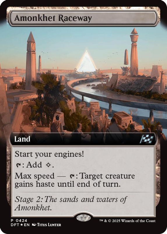 Amonkhet Raceway (Extended Art) - 424 - Promo