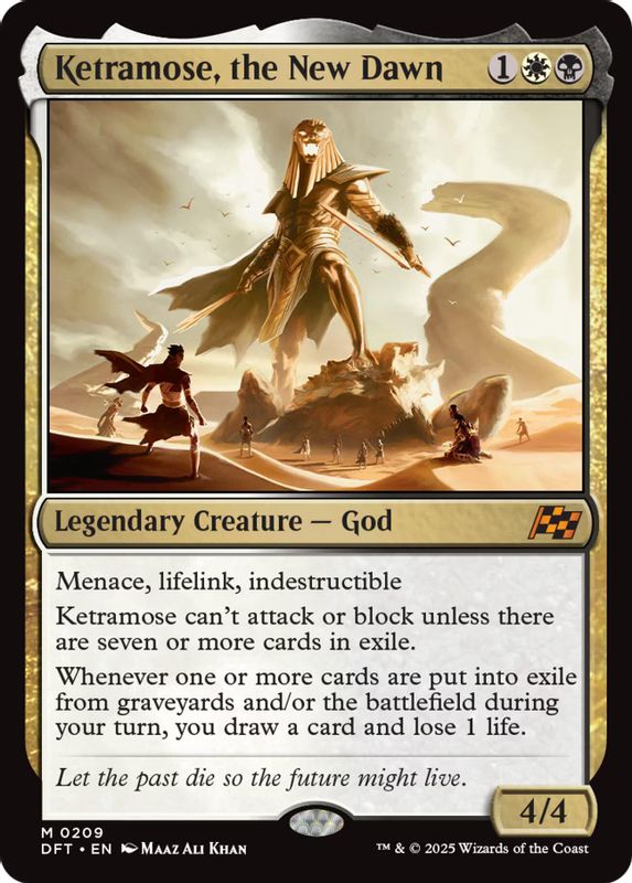 Ketramose, the New Dawn - 209 - Mythic