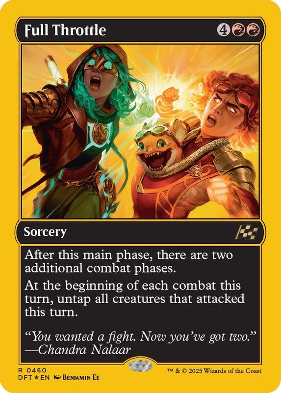 Full Throttle (First-Place Foil) - 460 - Rare