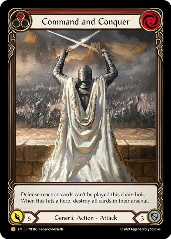 Command and Conquer (Extended Art) - HNT260 - Legendary