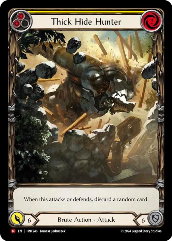 Thick Hide Hunter (Extended Art) - HNT246 - Majestic