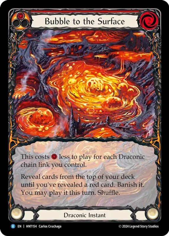 Bubble to the Surface (Extended Art) - HNT154 - Rare