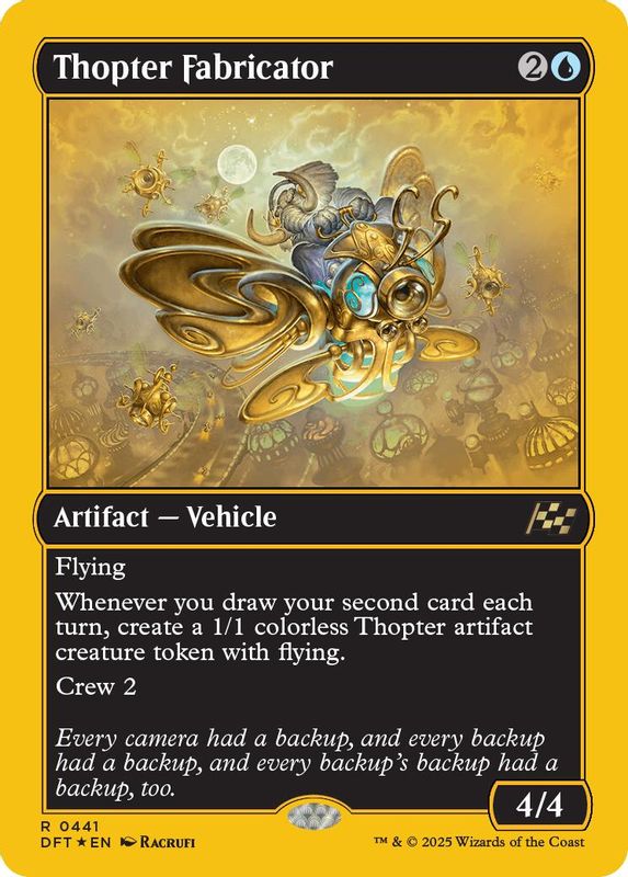Thopter Fabricator (First-Place Foil) - 441 - Rare